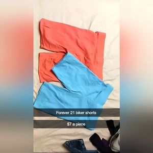 Forever 21 biker shorts